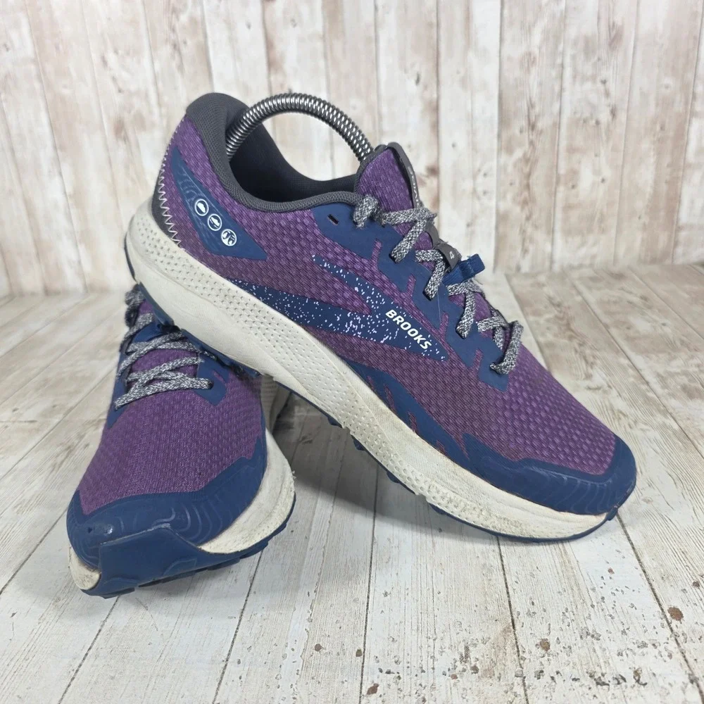 Brooks‎ Divide 4 Women's Purple Running Trail Shoes Size 10